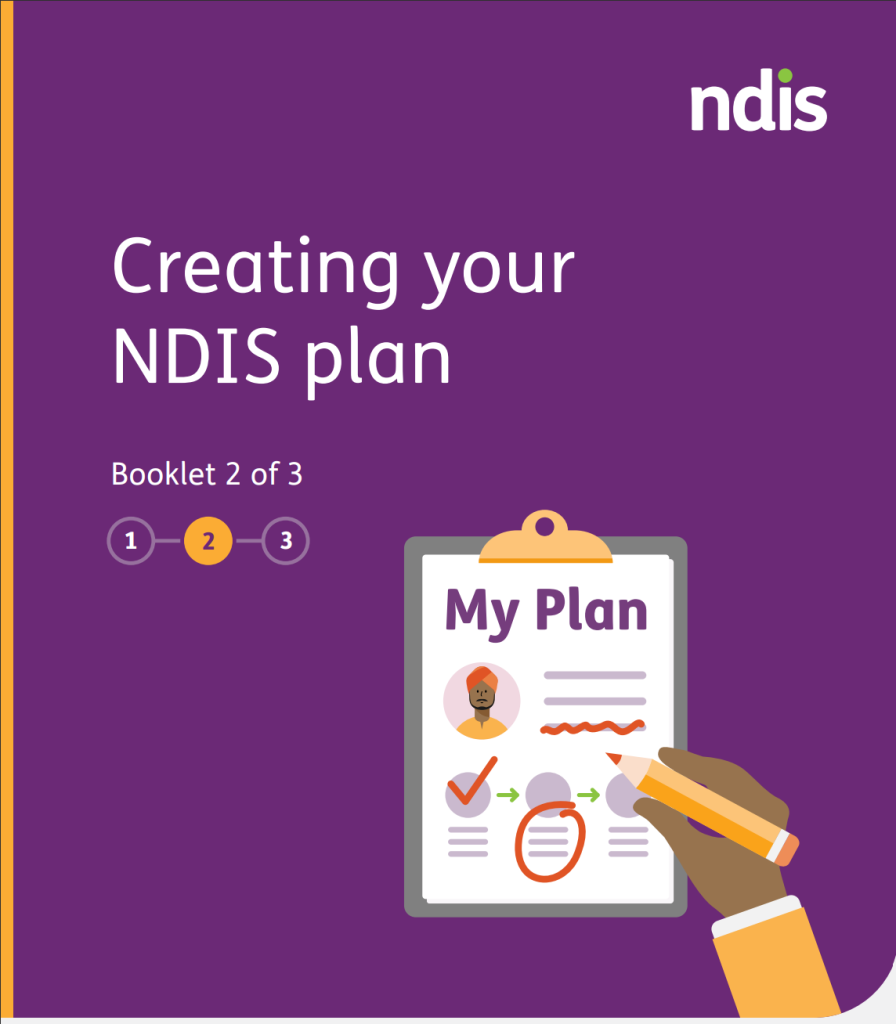 Creating your NDIS Plan Booklet